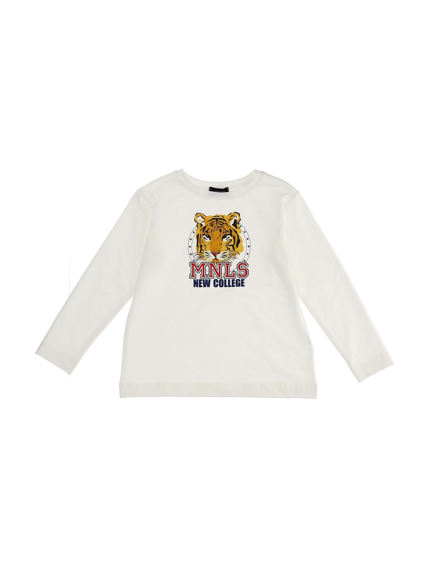 Tiger print jersey T-shirt