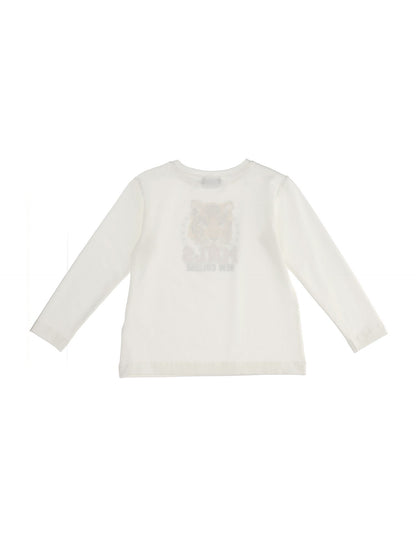 Tiger print jersey T-shirt