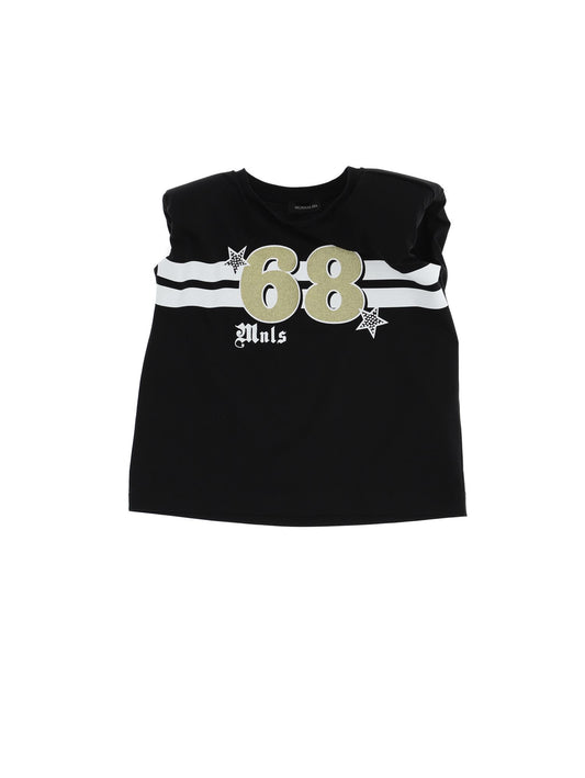 Maxi jersey tank top with shoulder straps