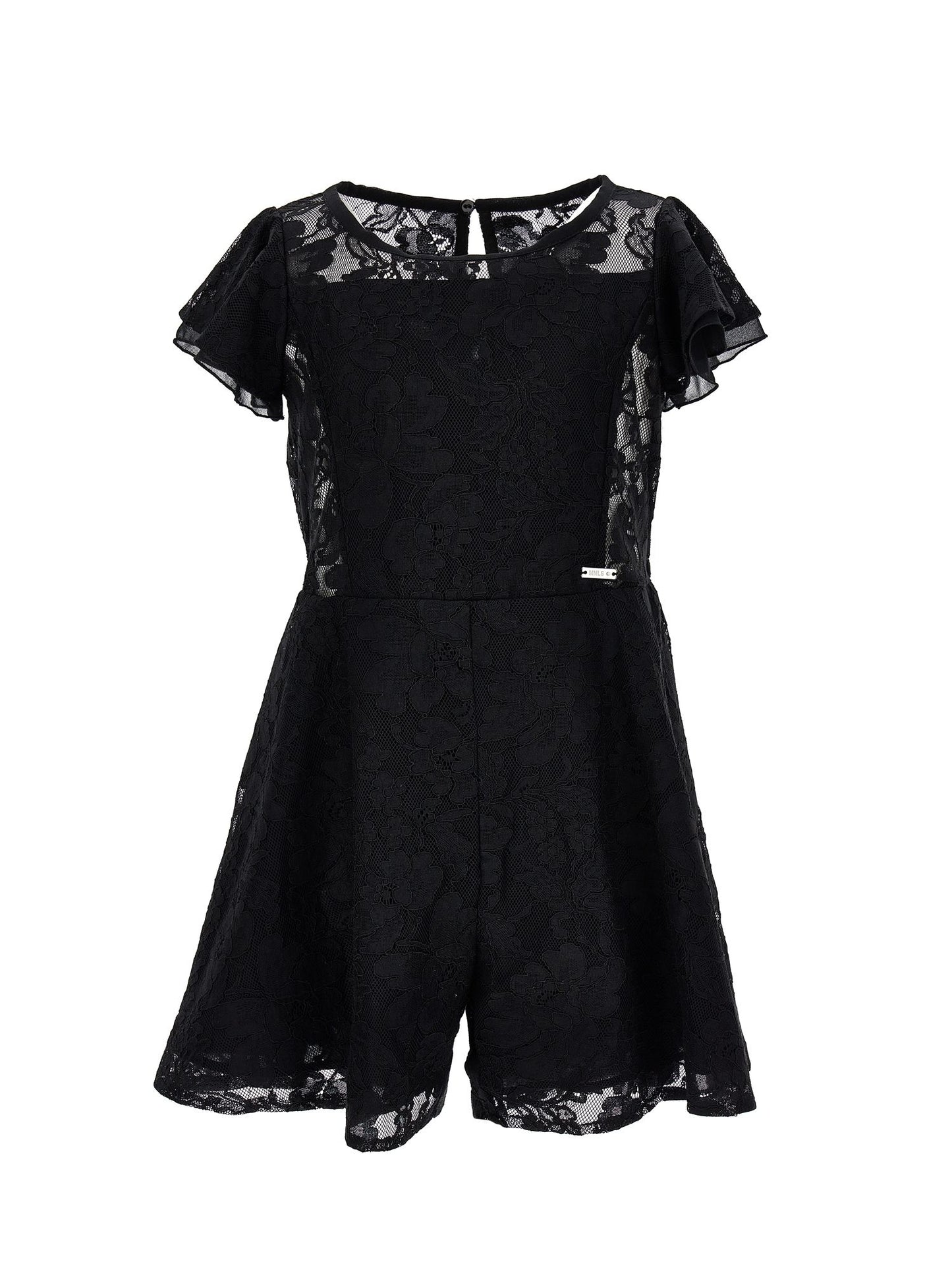 Tutina intera pizzo con shorts