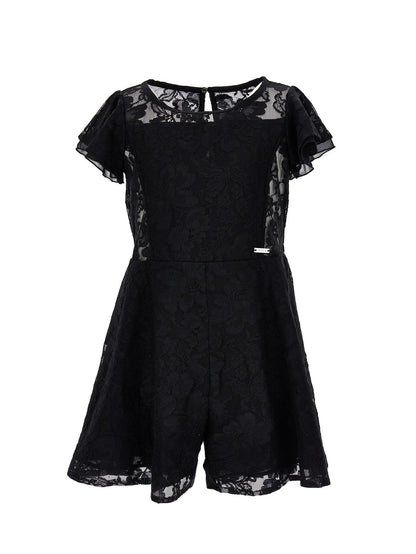 Tutina intera pizzo con shorts