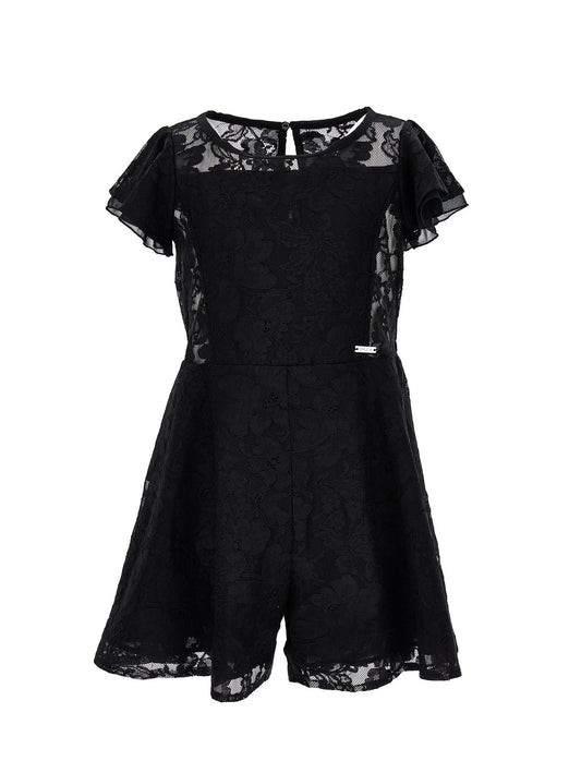 Tutina intera pizzo con shorts
