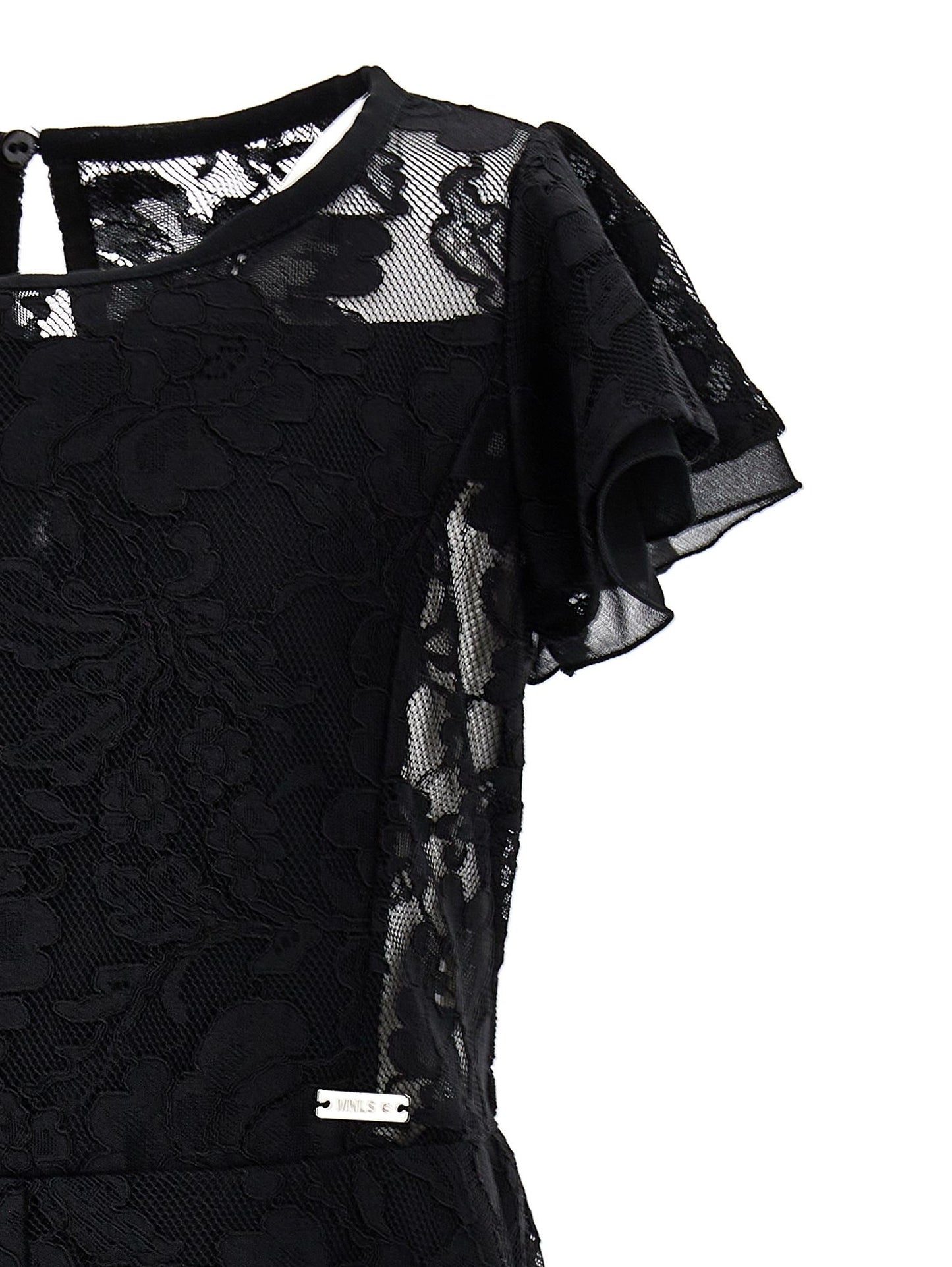 Tutina intera pizzo con shorts