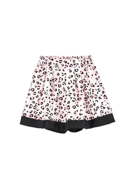 Printed viscose Bermuda shorts