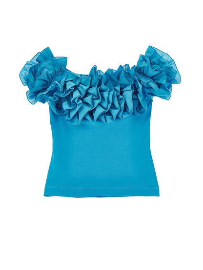 Frou frou cotton T-shirt