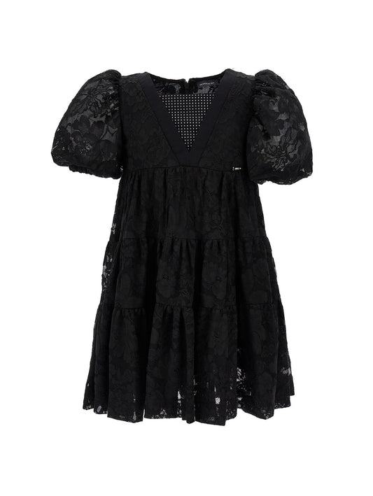 Rebrodé lace dress