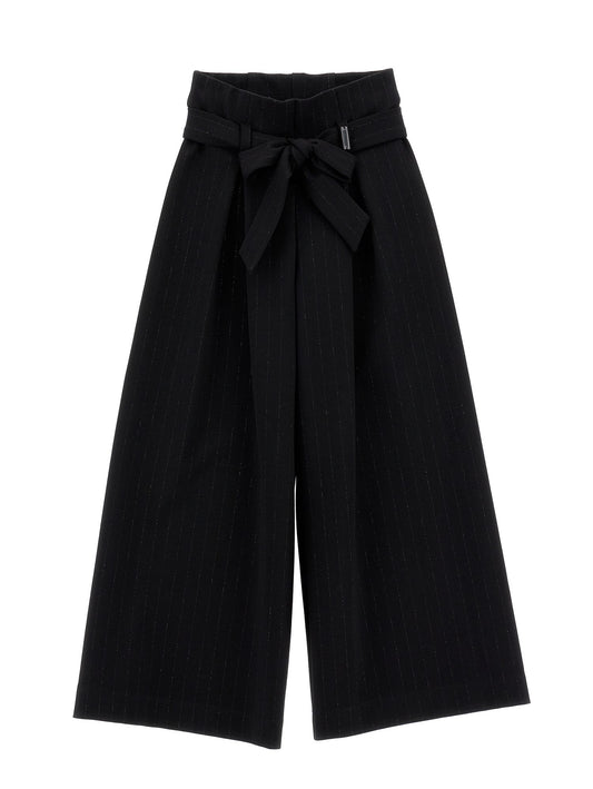 Soft lurex trousers