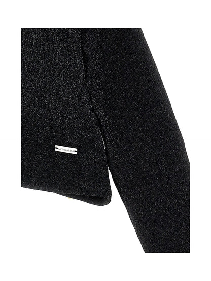 Lurex cut-out T-shirt