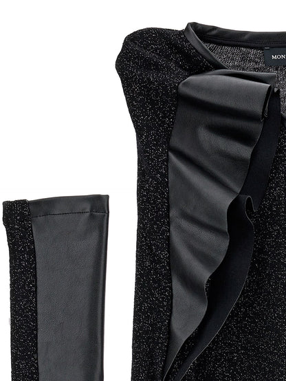 Lurex blouse with sleeves