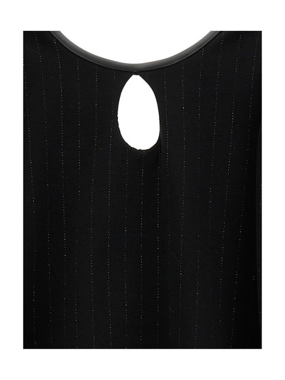 Abito fashion gessato