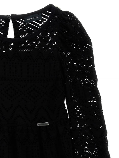 Knitted one-piece dress