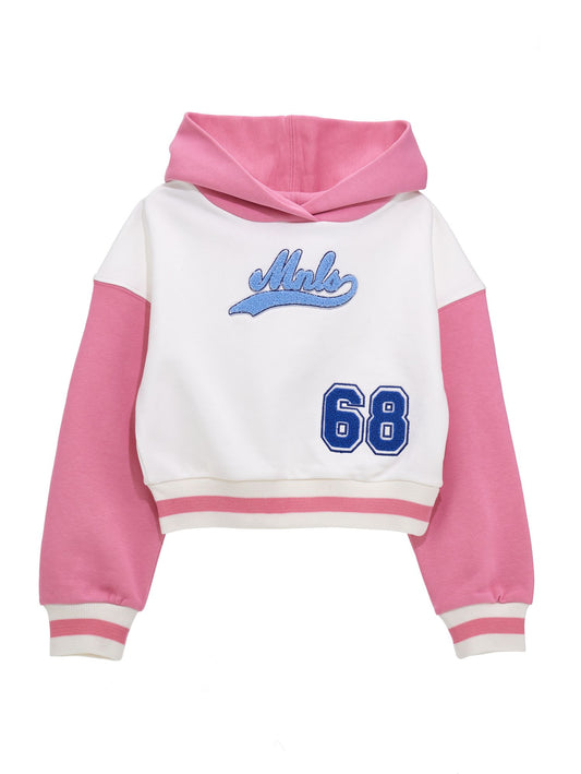 Kurzes College-Sweatshirt