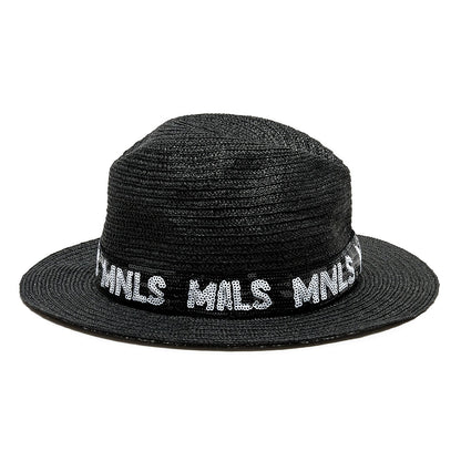 Sequin hat