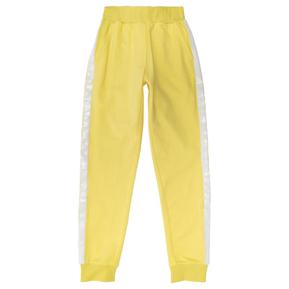 Sequin stripe trousers