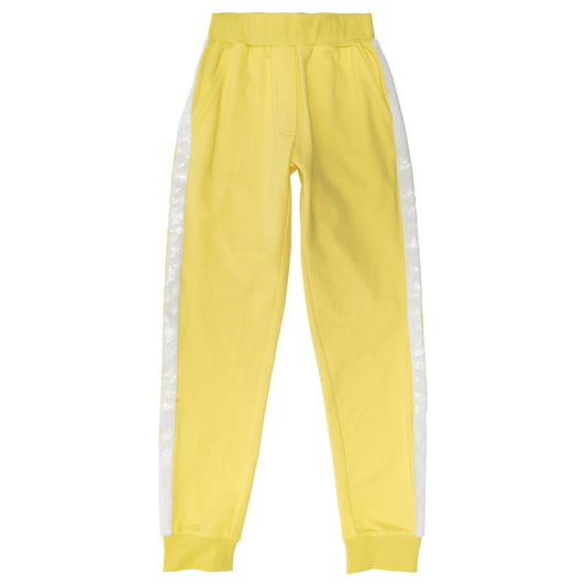 Sequin stripe trousers