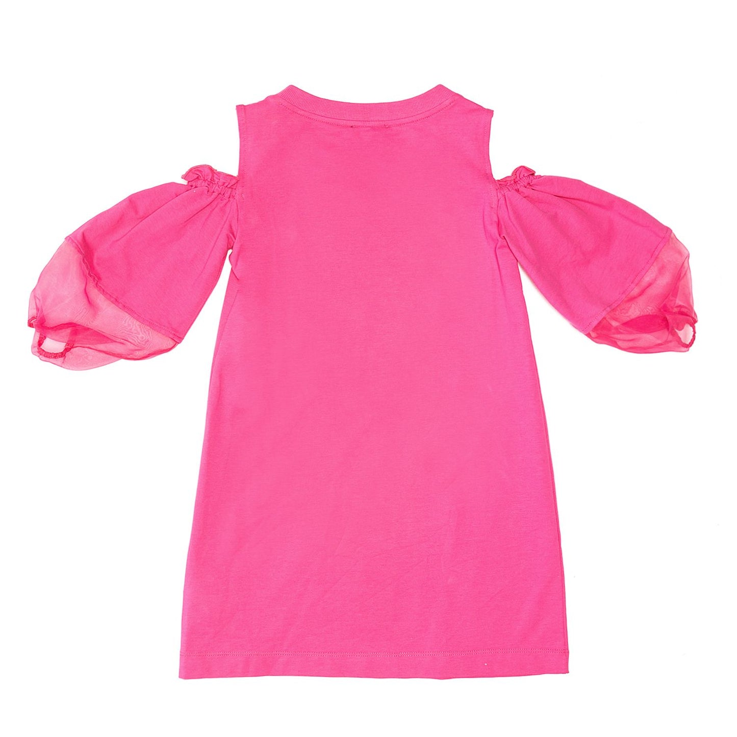 Abito felpa e organza