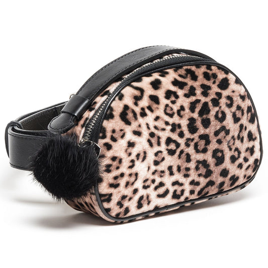 Animal print pouch