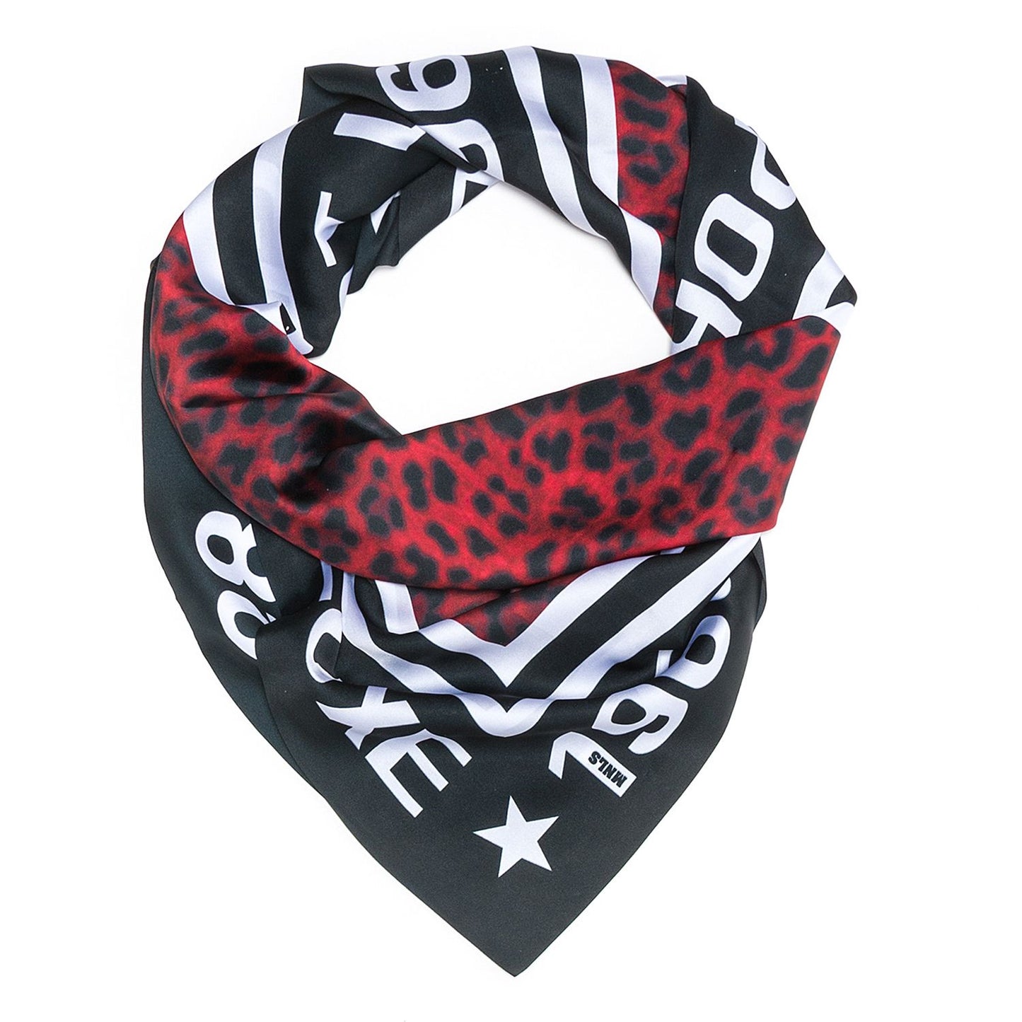 Animal print scarf