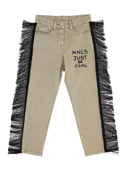 Stretch drill jeans