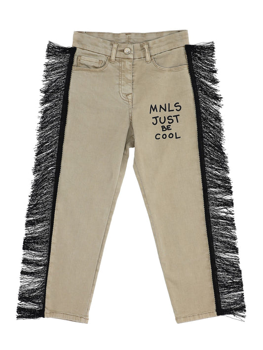 Stretch drill jeans
