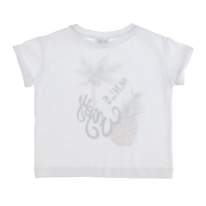 T-shirt with print and writing 