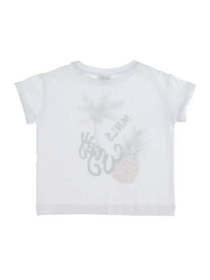 T-shirt with print and writing 