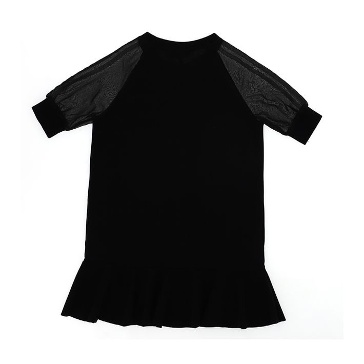 Abito jersey strass