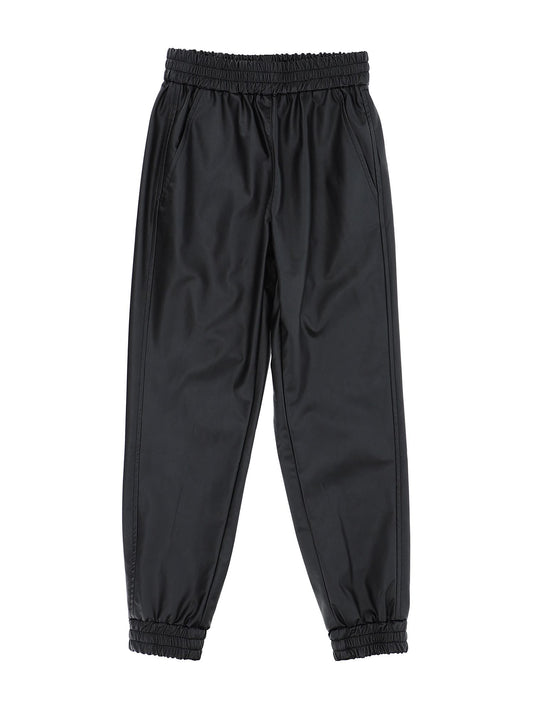 Coated fabric trousers