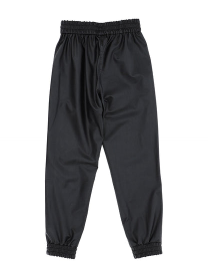 Coated fabric trousers
