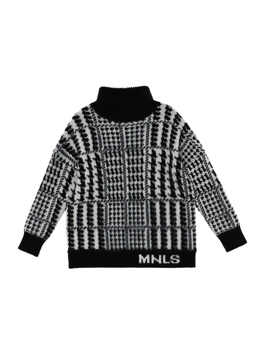 Angora mixed sweater