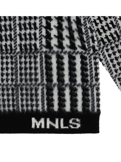 Angora mixed sweater