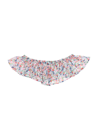 Muslin top with flowers