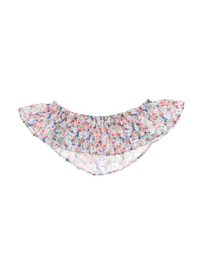 Muslin top with flowers