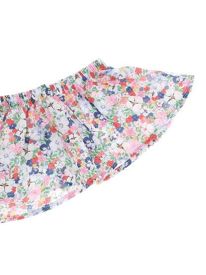 Muslin top with flowers
