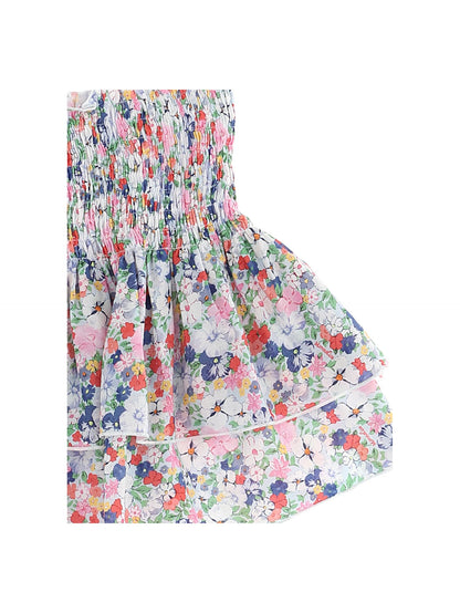 Beachwear muslin skirt