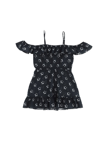 Striped muslin beach dress