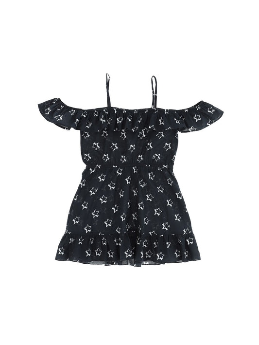 Striped muslin beach dress