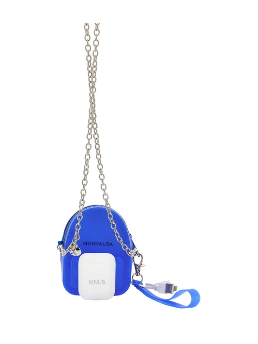 PVC shoulder strap with headphones