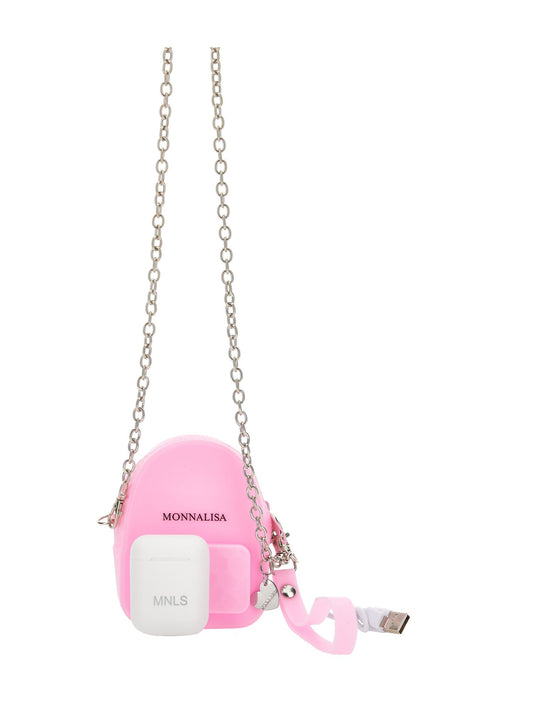 PVC shoulder strap with headphones