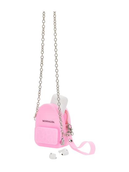 PVC shoulder strap with headphones