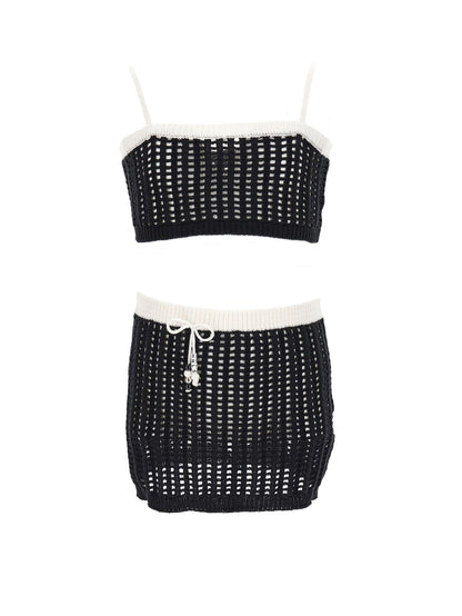 Crochet beach outfit