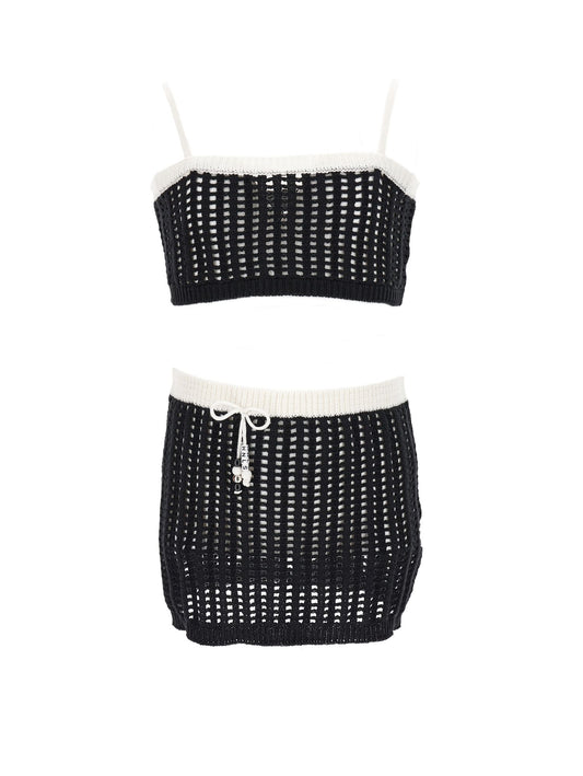 Crochet beach outfit