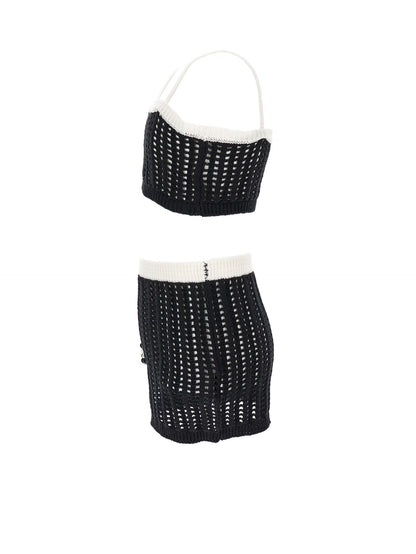 Crochet beach outfit