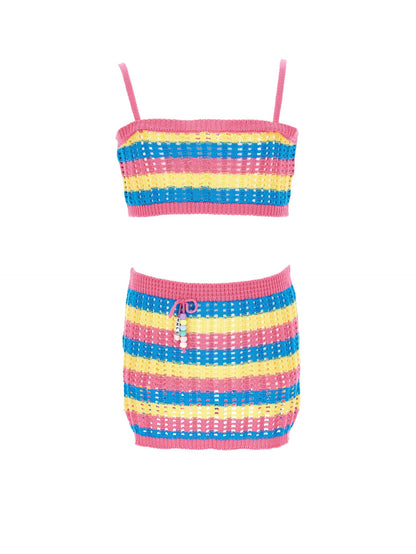 Crochet beach outfit