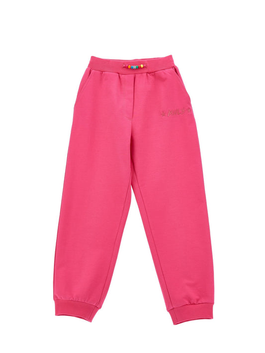 Jogger sweatshirt with beads
