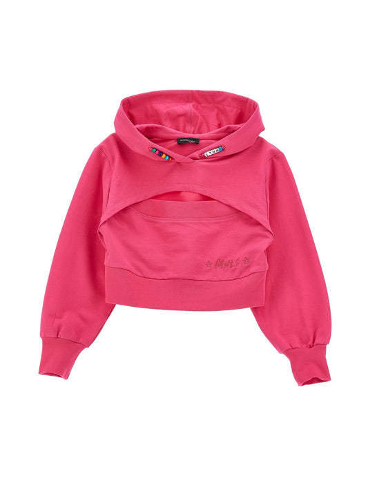 Cropped hoodie
