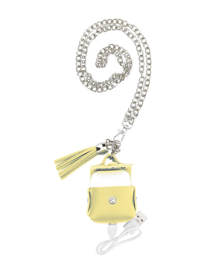 Leather earphone bag