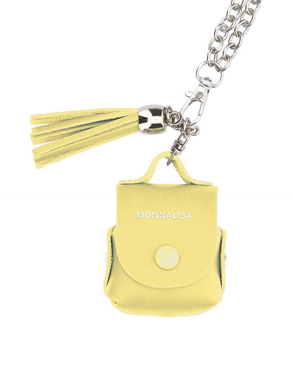 Leather earphone bag