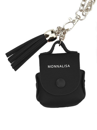 Leather earphone bag