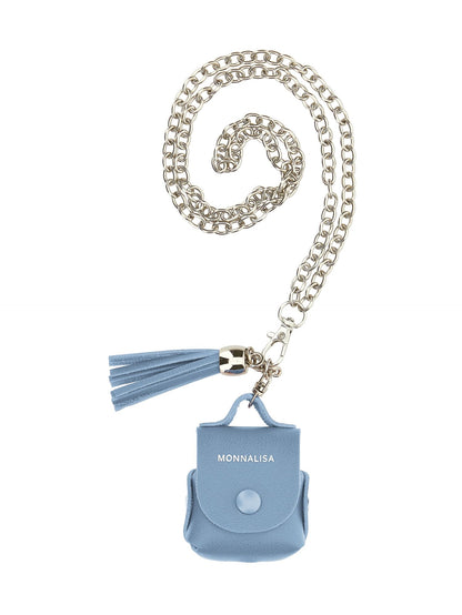 Leather earphone bag